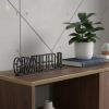 Black Metal “Grateful” Tabletop Sign – Modern Rustic Accent