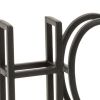 Black Metal “Home” Tabletop Sign – Modern Rustic Accent