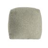 Sage Boucle Pouf Ottoman