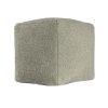Sage Boucle Pouf Ottoman