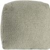 Sage Boucle Pouf Ottoman