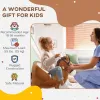 Plush Baby Rocking Horse – Sound Effects, Wooden Base & Safety Seat