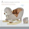 Rocking Horse with Music, Saddle & Soft Plush Body