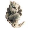 Resin Mermaid Wall Mounted Hook – Coastal Decorative Storage Accent