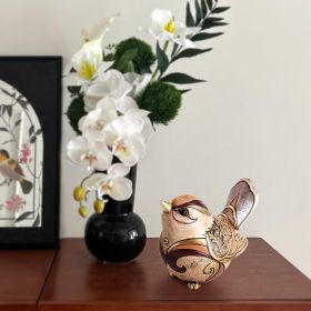 Bird Figurines For Home Decor,Bird Statue Sculpture For Shelf Decor Accents,Boho Bird Decorations For Table Office Living Room Bedroom