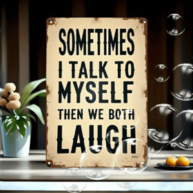 CIFbuy 8x12 Inch ( 20.3x30.5cm ) Vintage Funny Aluminum Sign (TikTok, temu pick-up service)