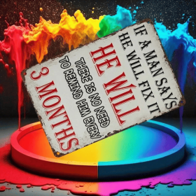 CIFbuy 8x12 Inch ( 20.3x30.5cm ) Vintage Retro Aluminum Sign for Man Cave (TikTok, temu pick-up service)