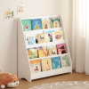Kids 4‑Tier Wooden Bookshelf – Modern Book Display & Storage Organizer