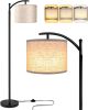 Floor Lamp for Living Room with 3 Color Temperatures LED Bulb