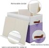 Large Toy Box with Lid, Sturdy Toy Storage Chest Bin Boxes Organizer Basket with Dividers for Toddlers, Kids, Boys, Girls, Nursery, Living Room