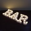 BAR - Illuminated Marquee Pub Bar Sign - Lighted Word Pre-Lit Battery Operated (23.03-in x 8.66-in)