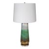 D16x30" Glass Table Lamp