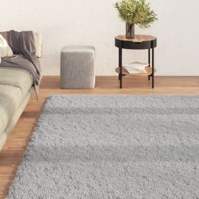Rug Grey 100% Polyester Large Foldable Area Rug Rectangular