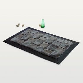 Onitiva - [Impression of Grey] Handwoven Luxury Home Rugs (19.7 by 31.5 inches)