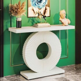 Console Table  Wood Entryway Table