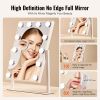 Hollywood Vanity Mirror With Lights, 12 Dimmable Bulbs & 3 Color Lighting Modes, Makeup Mirror with Detachable 5X Magnification, Smart Touch Control