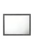 Haiden Weathered Black Finish Mirror