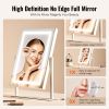 Vanity Mirror with Lights, Three Color Lighting Modes, Lighted Makeup LED Mirror, and 5X Magnification Mirror, Smart Touch Control