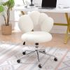 360Â°Swivel Height Adjustable,Swivel Chair,Teddy fabric,home office chair
