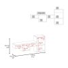 Globe Wall-Mounted Shelf Unit with 5 Shelves, Black