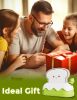 Cute Toaster Night Lights for Kids, Kawaii Stuff Bread Desk Lamp with Smile Face, Rechargeable Desk Decor for Bedroom, Besides, Dinning