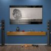 72" Fireplace Mantel, made of Solid Pine, Wall-Mounted Floating Shelf,Natural