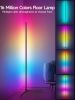 RGB LED Corner Lamp with Music Sync, Smart App and Remote Control Color Changing Ambience Light, LED Lamp with 16 Million Colors for Bedroom