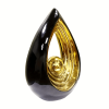 Water Drop Shaped Ceramic Art Statue for Home Decoration, Modern Abstract Style, Perfect for Study, Office, Living Room and House Decor