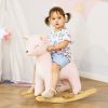 Deer Animal Rocking Horse Plush Toy, for Kids 36-72 Months with Realistic Sounds, Child Rocker