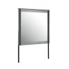 Lorenzo Silver Mirror