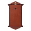 Grandfather Clock, 18 in Classic Vintage Pendulum Clock, Pine Wood & MDF Wall Clocks with Quartz Movement and Quiet Design, for Living Room, Bedroom