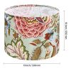 Drum Lamp Shade 2 Set, 13 in Top x 13 in Bottom x 10 in High, Medium Drum Linen Lampshade