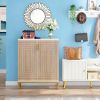 Shoe Cabinet, 20 Pairs Entryway Shoe Racks Organizer with Shelves