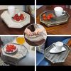 Clip Tray, Sofa Tray Table, Clip Couch Table, Folding Organizer for Remote, Phone, Drinkings and Snacks