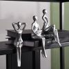 Thinker Statue Office Desk Decor