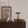 Silver Heart Hand Decorative Sculpture, Room Home Decor Aesthetics for Office, Living Room, Coffee Table, Dining Table, Center Entrance, entryway