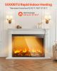 40-Inch Recessed Electric Fireplace Insert – Adjustable Flames, Remote & Timer