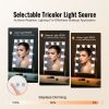 Hollywood Vanity Mirror With Lights, 12 Dimmable Bulbs & 3 Color Lighting Modes, Makeup Mirror with Detachable 5X Magnification, Smart Touch Control