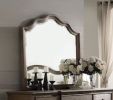 Baudouin Weathered Oak Finish Mirror