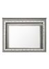 Antares Light Gray Oak Finish Mirror W/Led