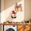 Wall Gnome Statue-Unique Wall Growers Sculpture,Cute Gnome Vase,Outdoor Tree Decorations,Patio Yard Lawn Porch Decor,Garden Ornament Gift