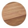 Acacia Top Plant Stand,2 Pack