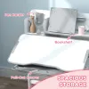 Height‑Adjustable Kids Desk & Chair Set – Tilt Desktop Study Station with Storage, Gray
