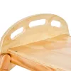 4‑in‑1 Wooden Indoor Playground Jungle Gym – Climbing Rock, Slide, Ladder & Gym Rings