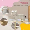 Plush Elephant Rocking Animal – Gray Ride-On Toy with Realistic Sounds