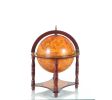 Walnut Solid Wood Game Sculpture – Hand‑Painted Tabletop Decorative Accent