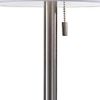 Brushed Steel Metal Table Lamp