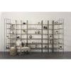24" Black Metal “Our Nest” Tabletop Sculpture – Modern Minimalist Word Art