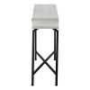 43" Cross-Leg Console Table – Modern Rectangular Accent Table | 3 Color Options
