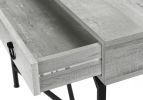 43" Cross-Leg Console Table – Modern Rectangular Accent Table | 3 Color Options
